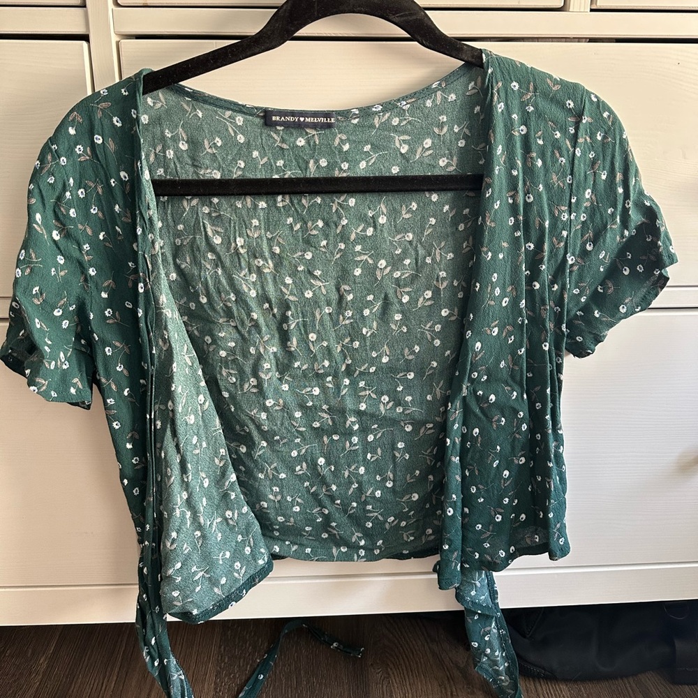 Brandy Melville wrap top
